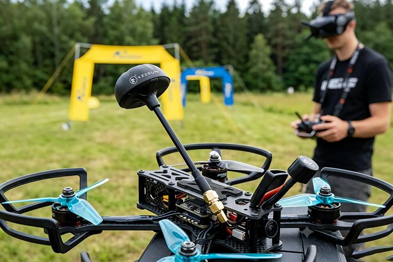 Antennas for FPV drones, remote control systems and wireless video transmission.