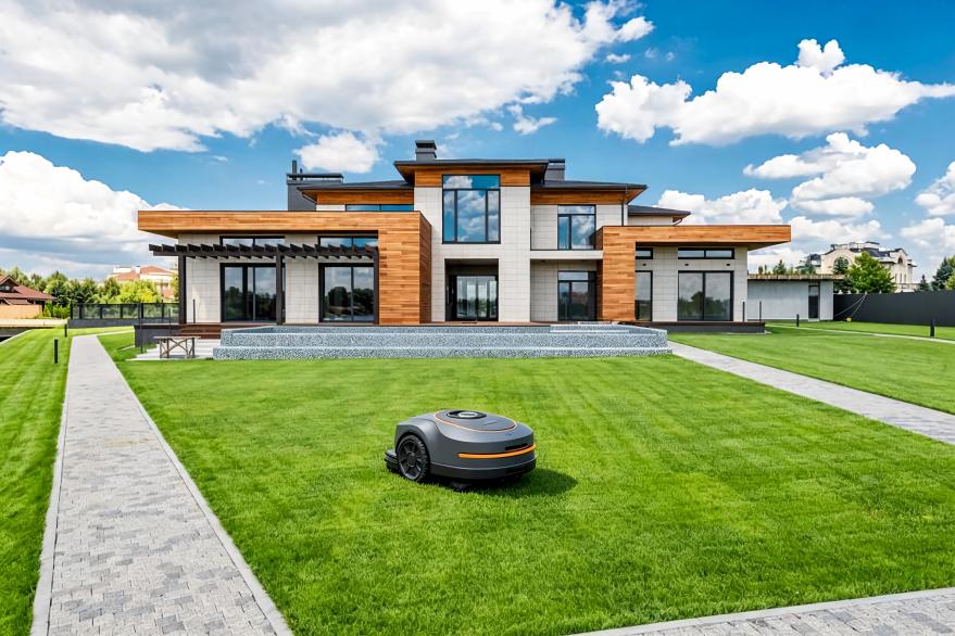 Antennas for smart lawn mowers, GNSS positioning and wireless communication.