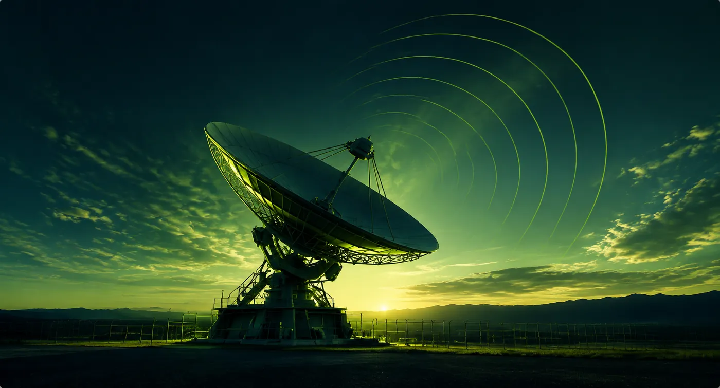 Satellite Antenna Form Image
